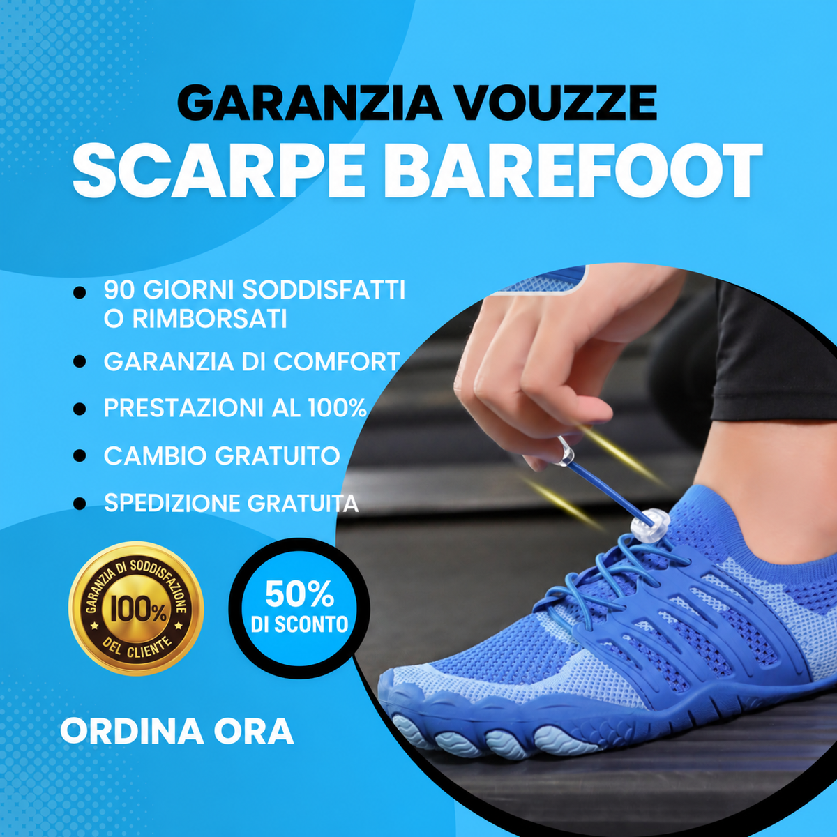 Vouzze Skin Pro – Barefoot con rame
