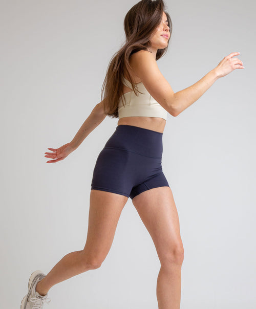 Short Cintura Compresiva Azul Marino