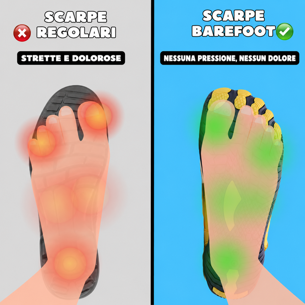 Vouzze Skin Pro – Barefoot con rame