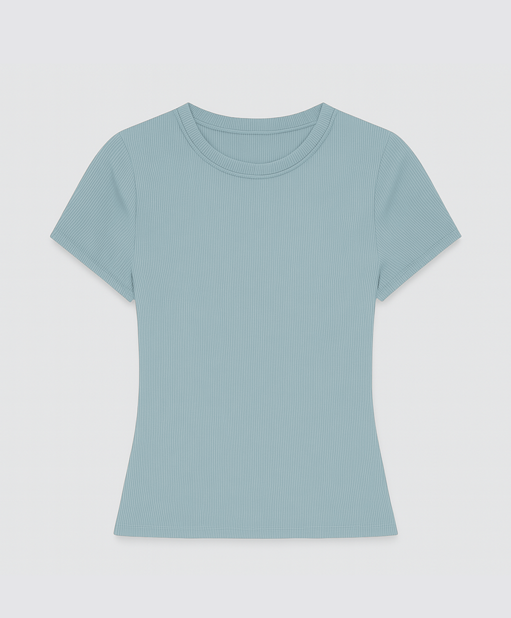 Camiseta modal premium celeste