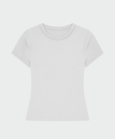 Camiseta modal premium blanca