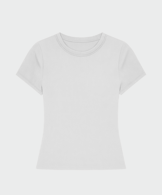 Camiseta modal premium blanca