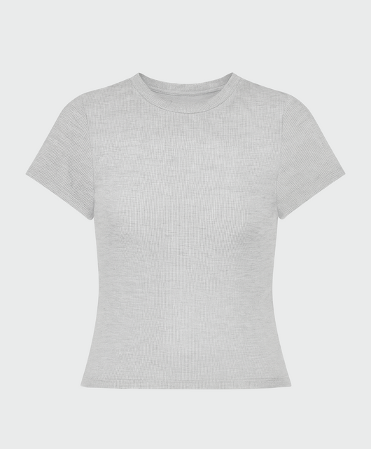 Camiseta modal premium gris
