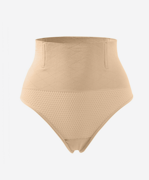 Tanga reductor Beige