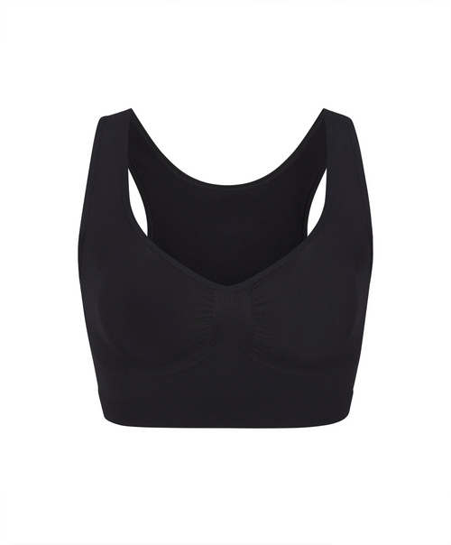 Top Seamless Sculpt Negro