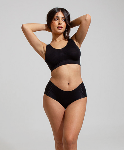 Top Seamless Sculpt Negro