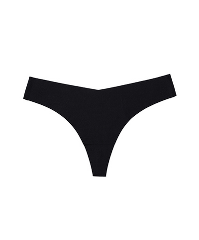 Tanga Invisible Laser Cut Negro