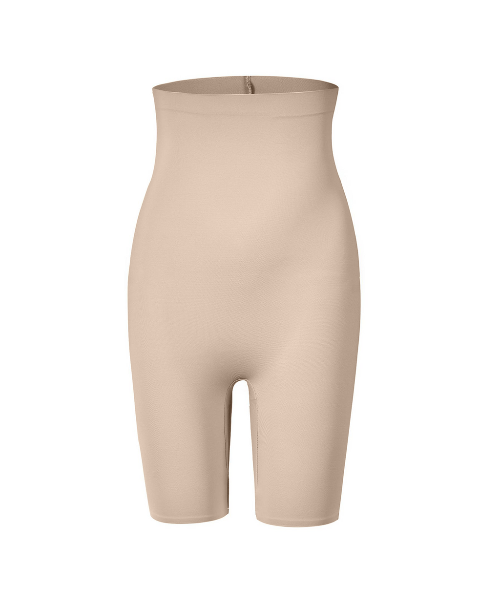 Short riduttivi a vita alta beige
