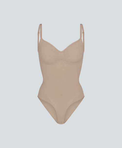 Seamless Confidence Bodysuit - Beige